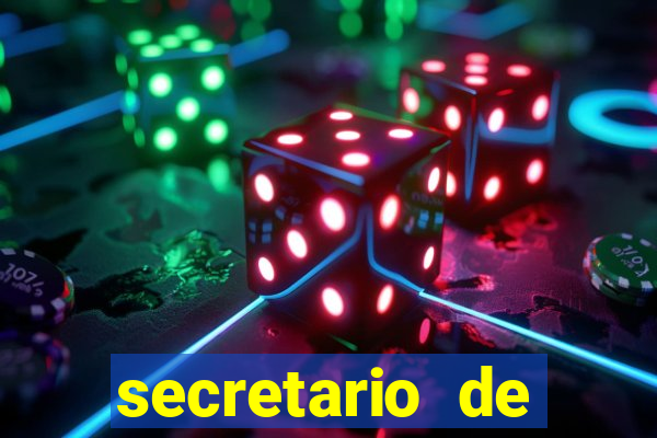 secretario de esporte salario